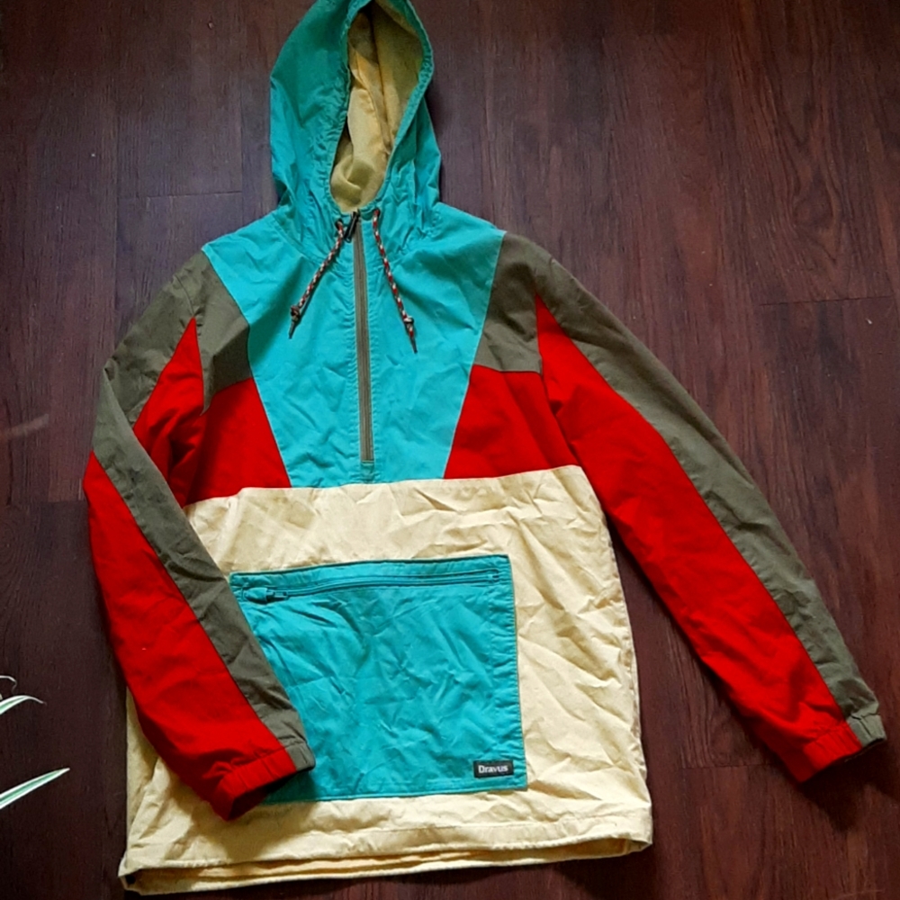 Colour block pullover